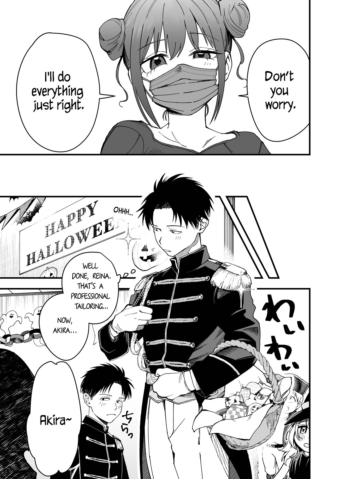 Boyish Girlfriend from Another School Chapter 9 page 5 - Chapter 9: My boyish girlfriend's Halloween costume is pretty damn cute