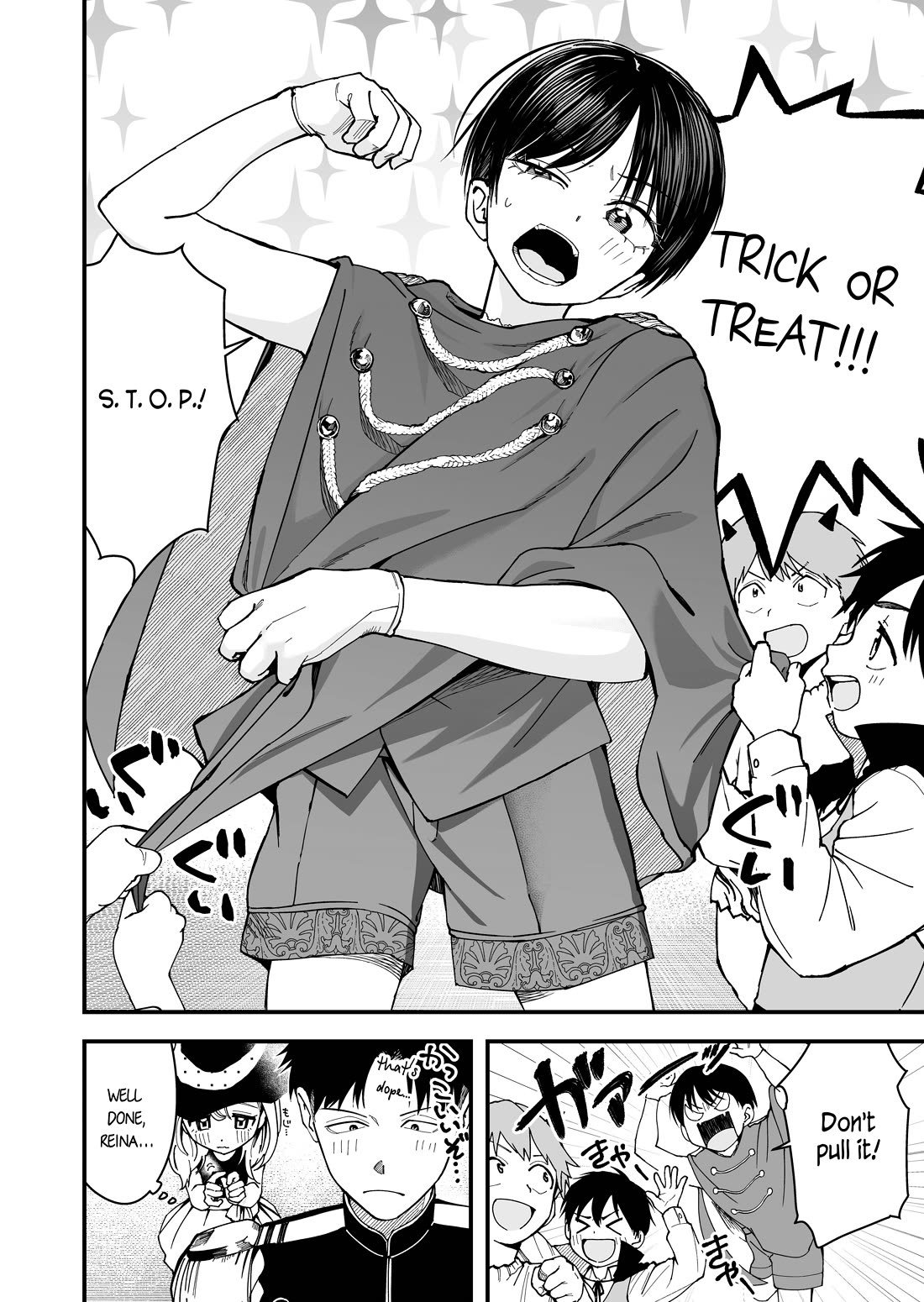 Boyish Girlfriend from Another School Chapter 9 page 6 - Chapter 9: My boyish girlfriend's Halloween costume is pretty damn cute
