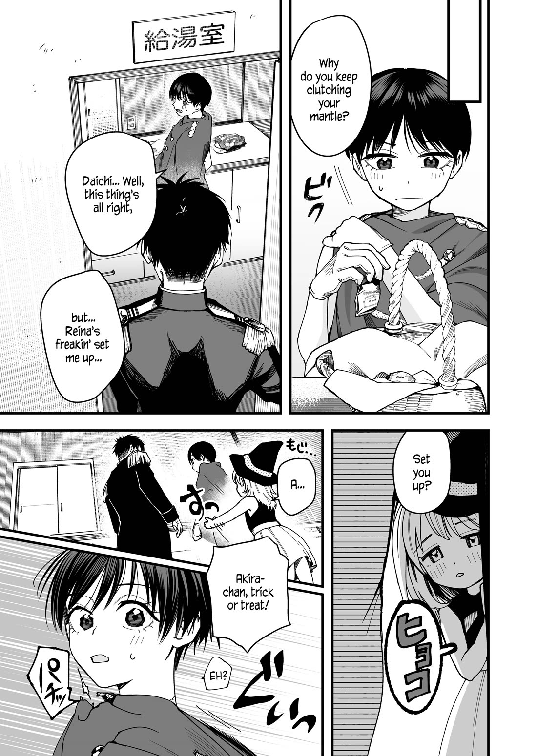 Boyish Girlfriend from Another School Chapter 9 page 7 - Chapter 9: My boyish girlfriend's Halloween costume is pretty damn cute