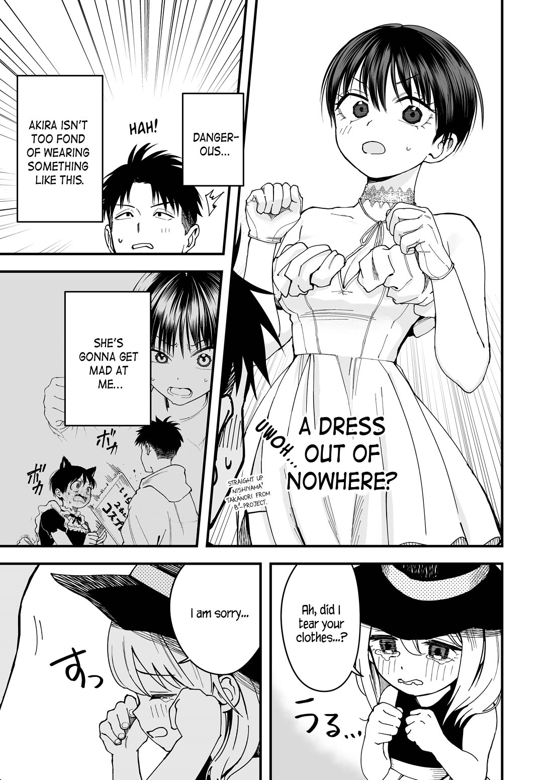 Boyish Girlfriend from Another School Chapter 9 page 9 - Chapter 9: My boyish girlfriend's Halloween costume is pretty damn cute
