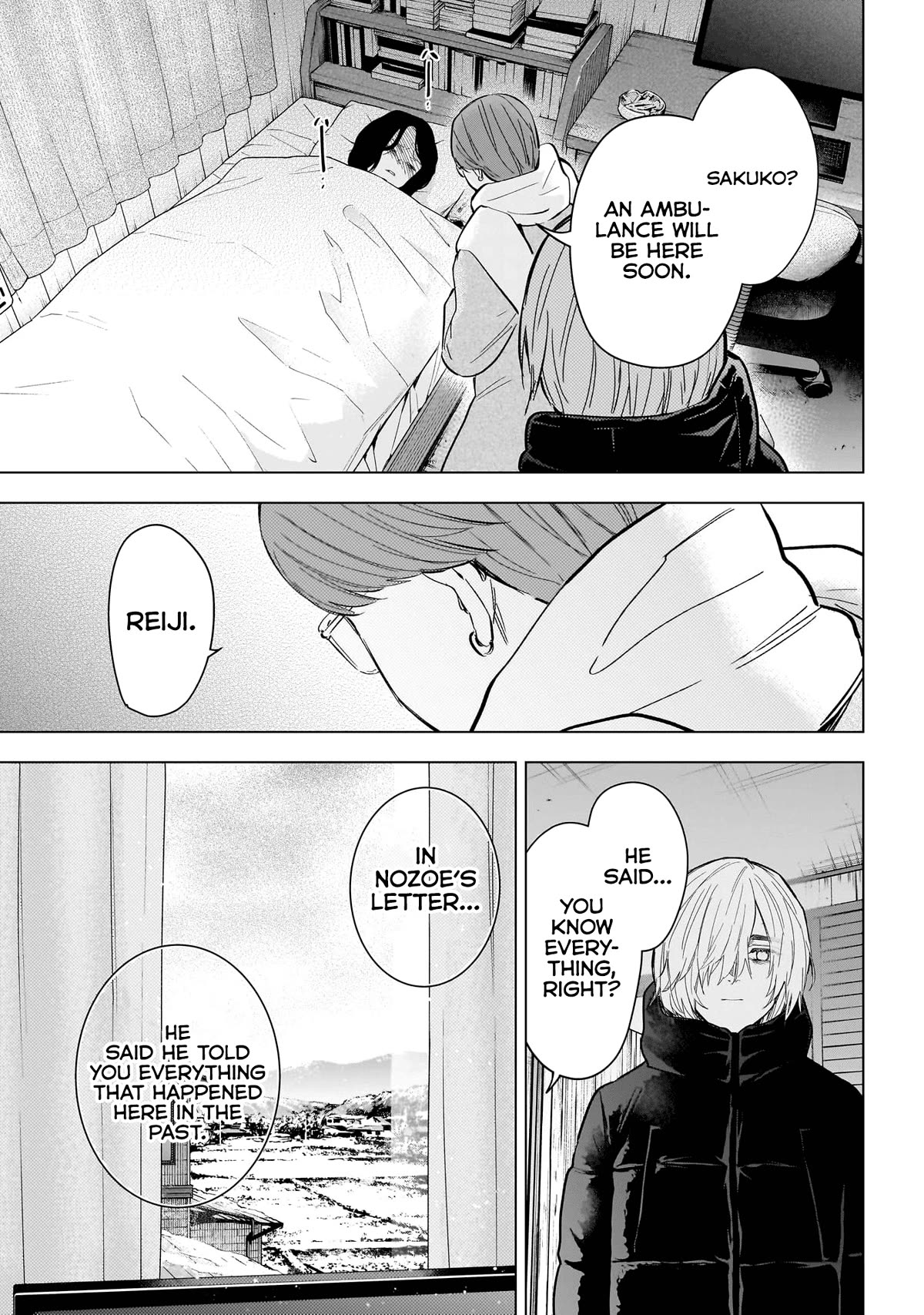 Boy's Abyss Chapter 145 page 8 - Chapter 145: A Letter from Akira Nozoe