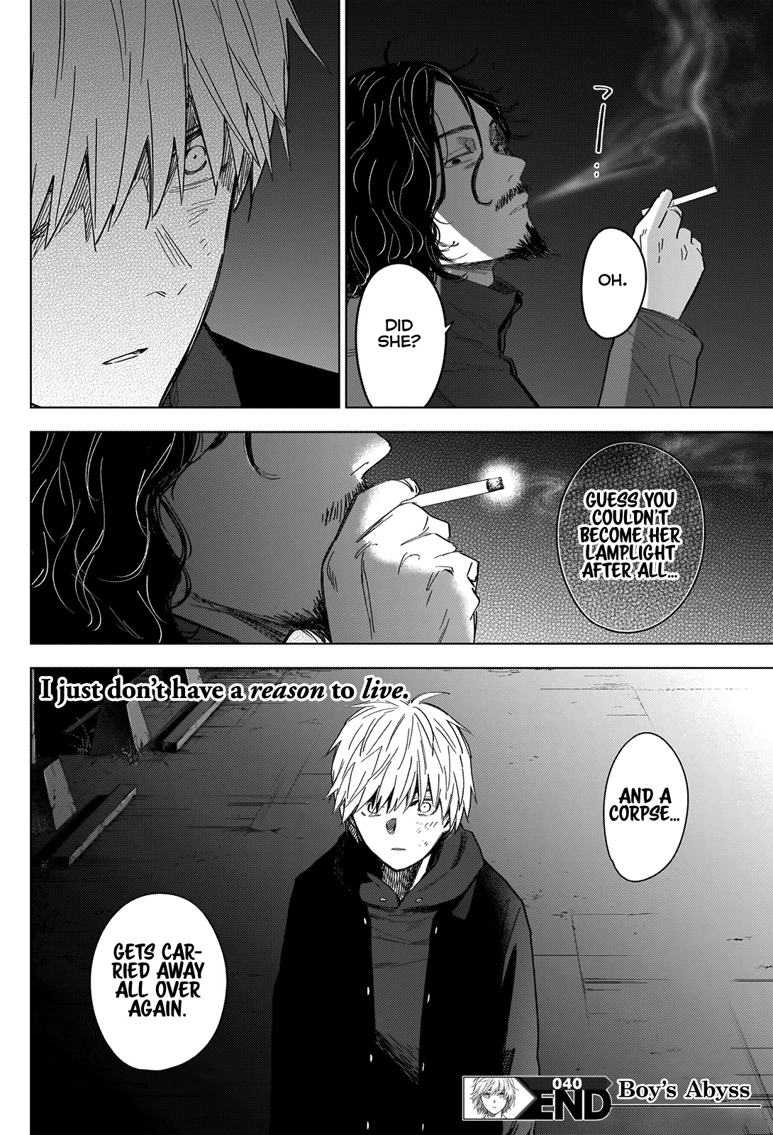 Boy's Abyss Chapter 40 page 18 - Chapter 40: Lamplight