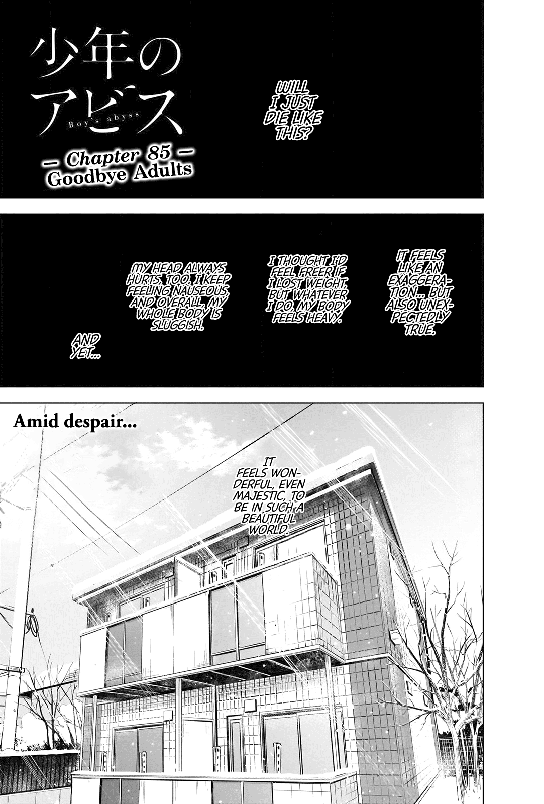 Boy's Abyss Chapter 85 page 2 - Chapter 85: Goodbye Adults