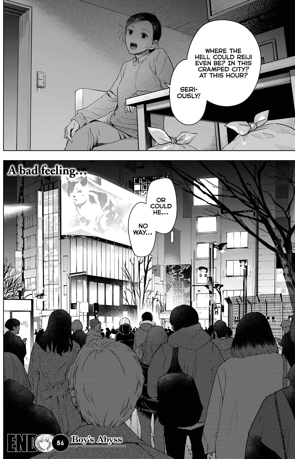 Boy's Abyss Chapter 86 page 19 - Chapter 86: The Teens from That Town