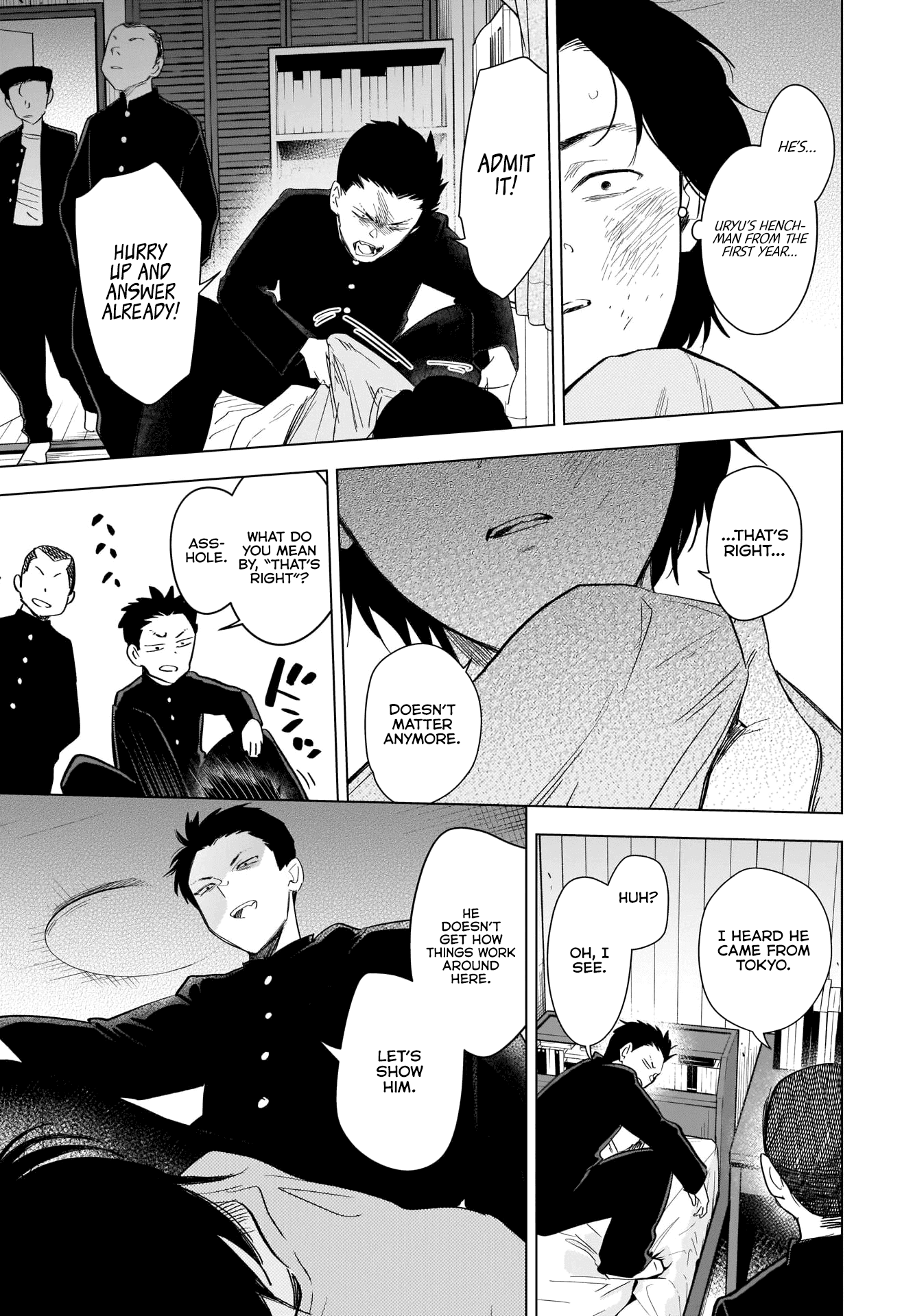 Boy's Abyss Chapter 96 page 13 - Chapter 96: Scattering First Love