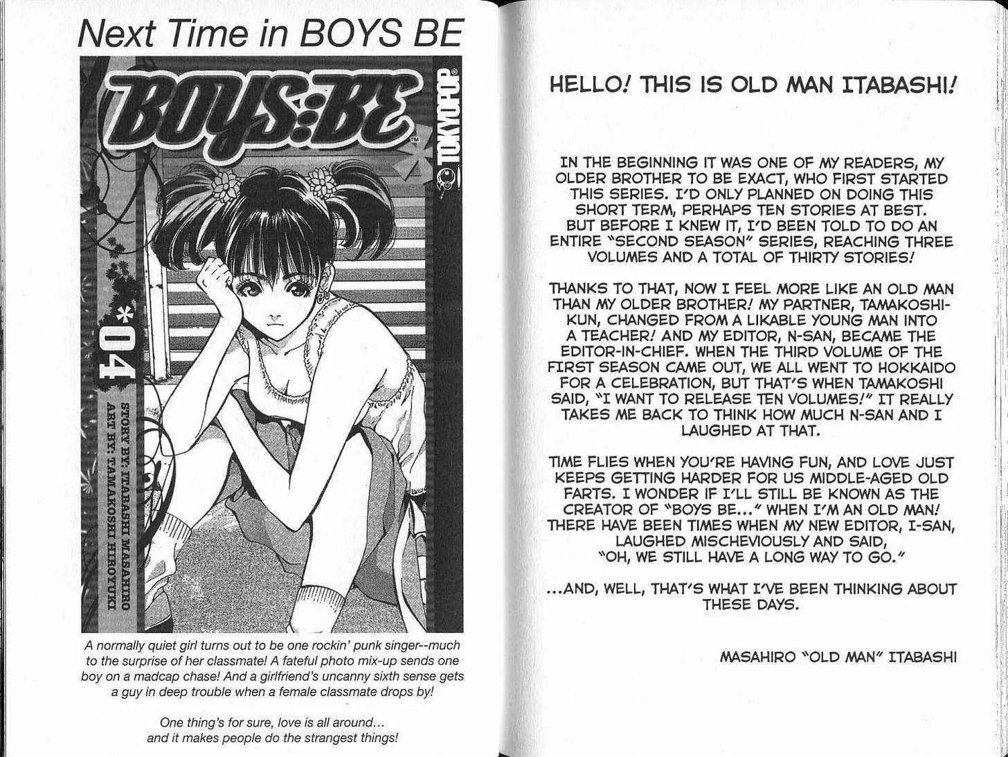 Boys Be 2nd Season Chapter 16 page 100 - Chapter 16: [includes chapters 16 - 23.]