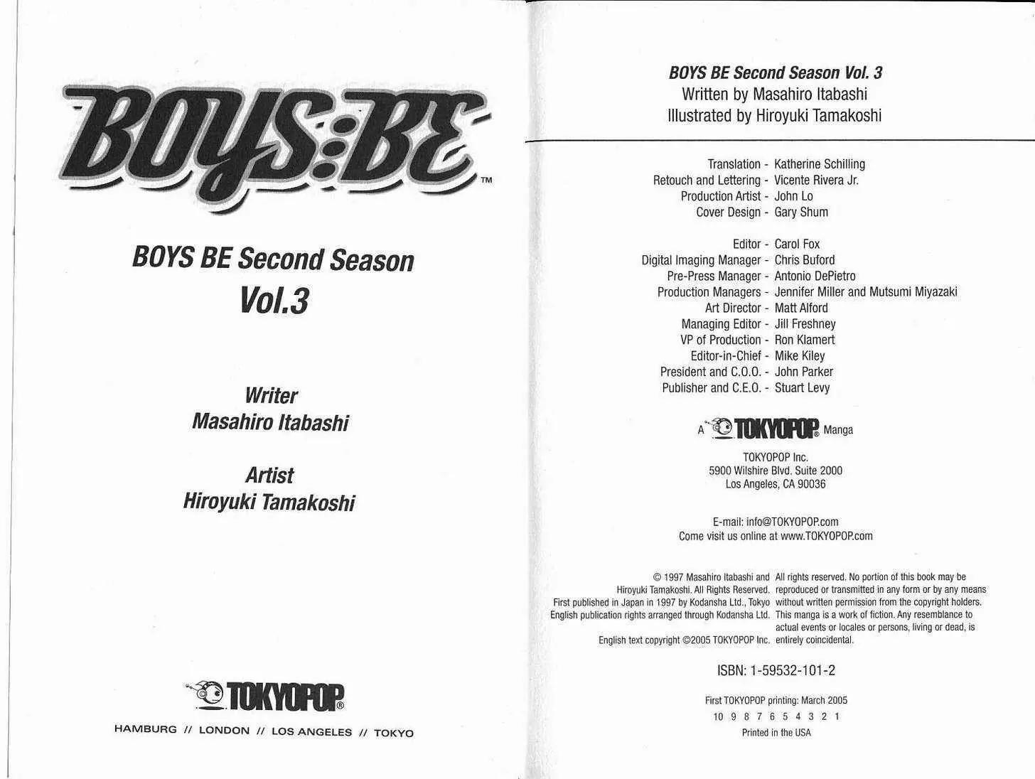 Boys Be 2nd Season Chapter 16 page 3 - Chapter 16: [includes chapters 16 - 23.]
