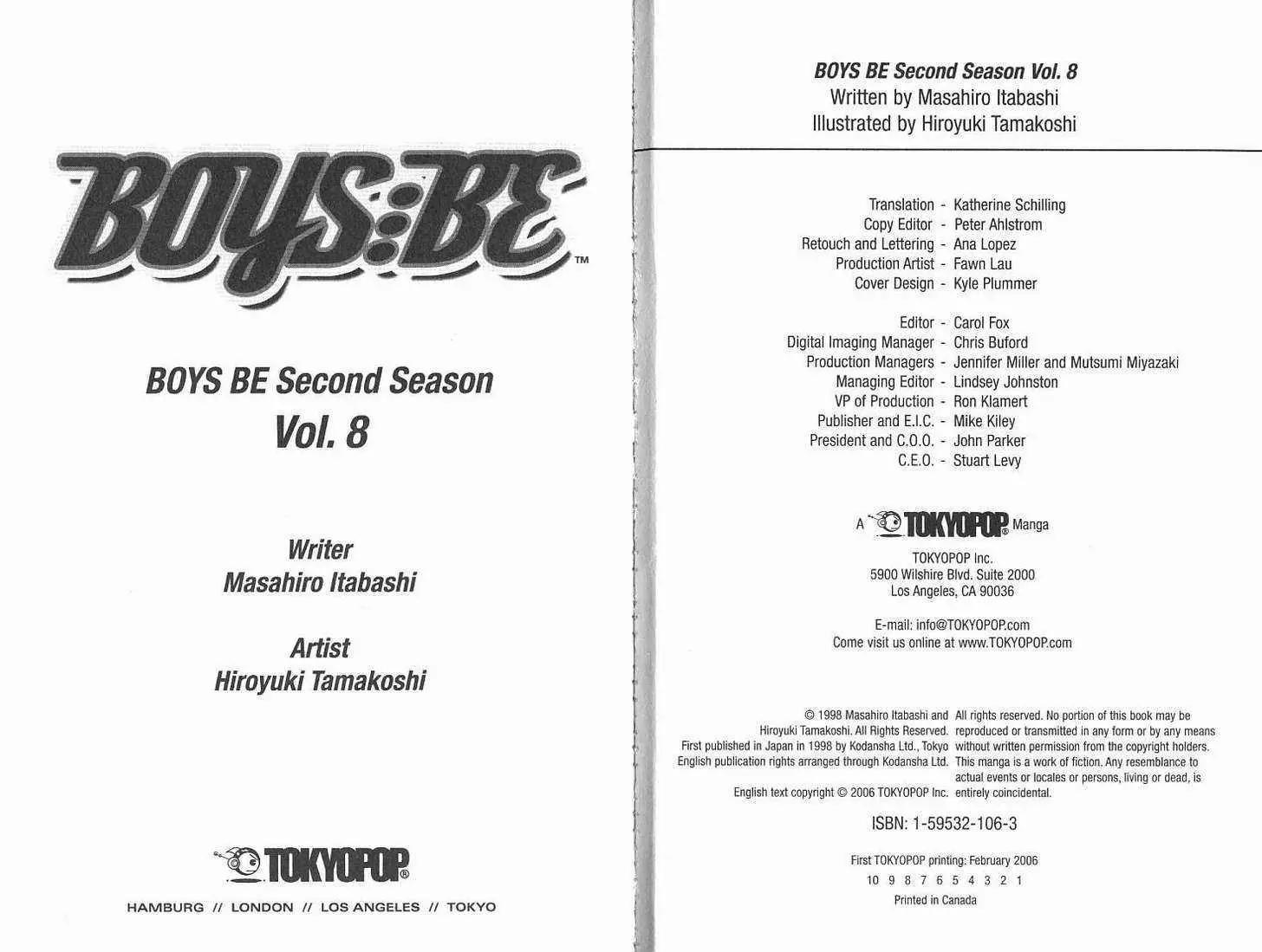 Boys Be 2nd Season Chapter 54 page 3 - Chapter 54: [includes chapters 54 - 60 + Special Report.]
