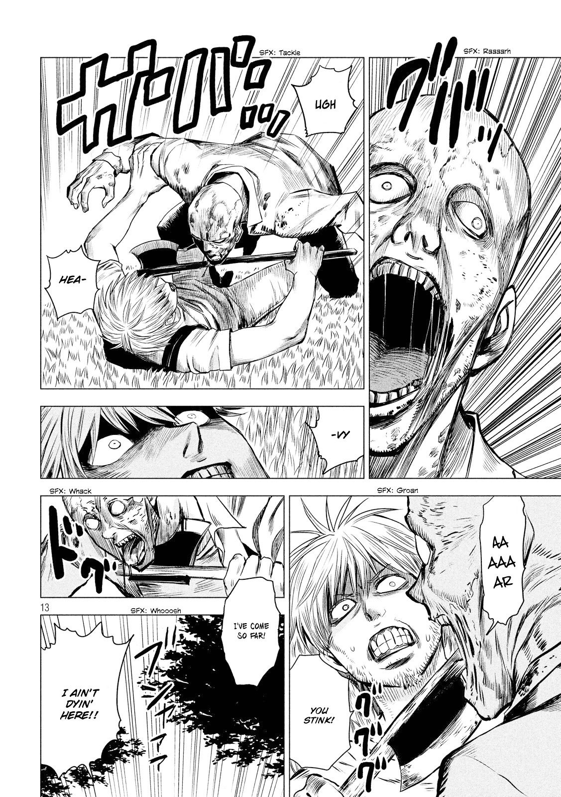Boys be Zombitious Chapter 0 page 14 - Chapter 0 : Oneshot