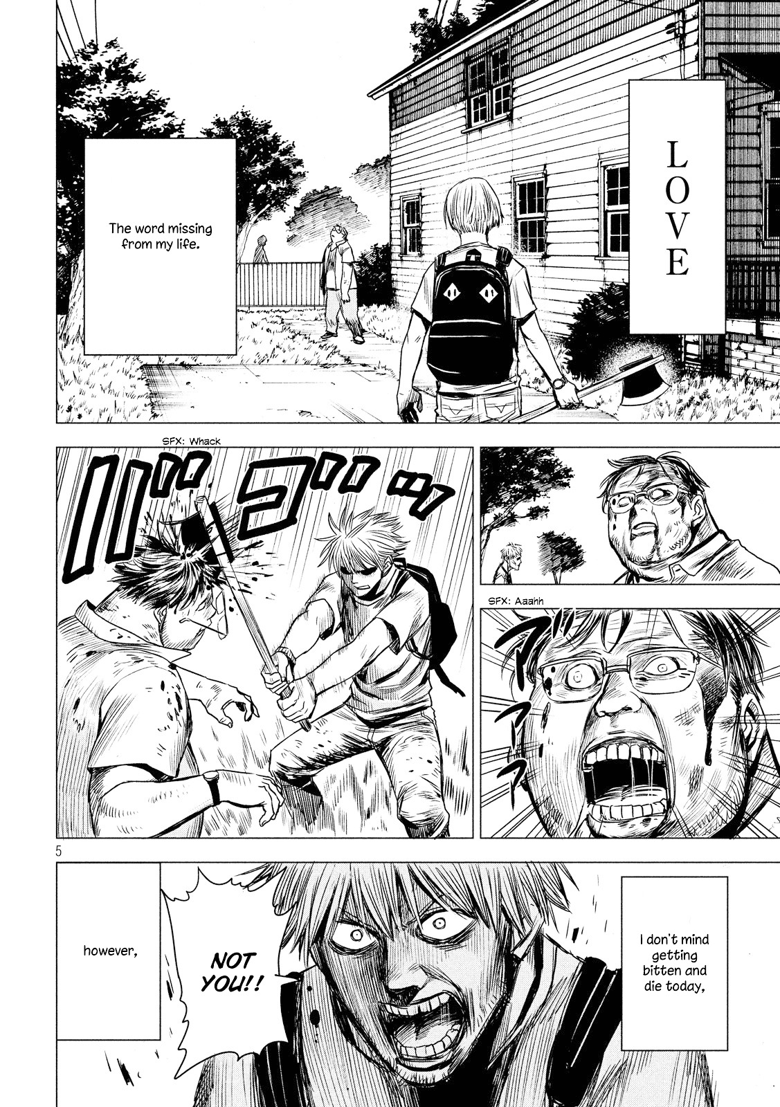 Boys be Zombitious Chapter 0 page 6 - Chapter 0 : Oneshot