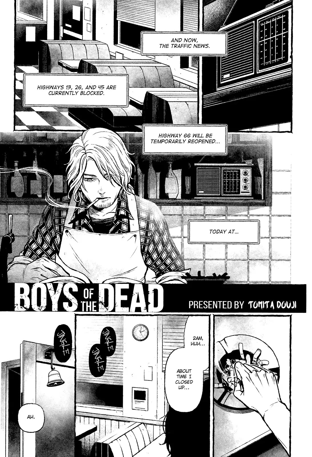 Boys of the Dead Chapter 1 page 5 - Chapter 1: Scene 1