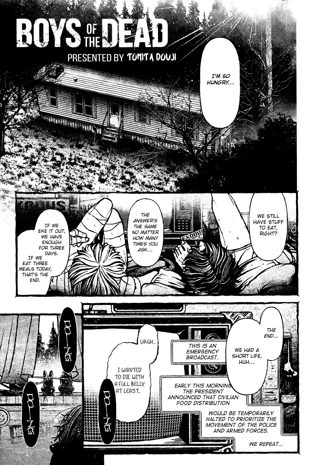 Boys of the Dead Chapter 2 page 5 - Chapter 2: Scene 2