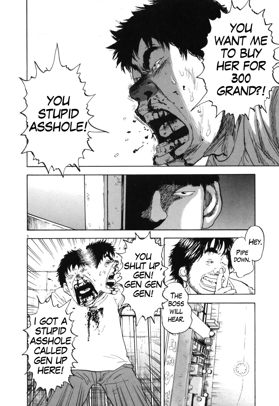 Boys on the Run Chapter 100 page 5 - Chapter 100: Love, Fight, Cash