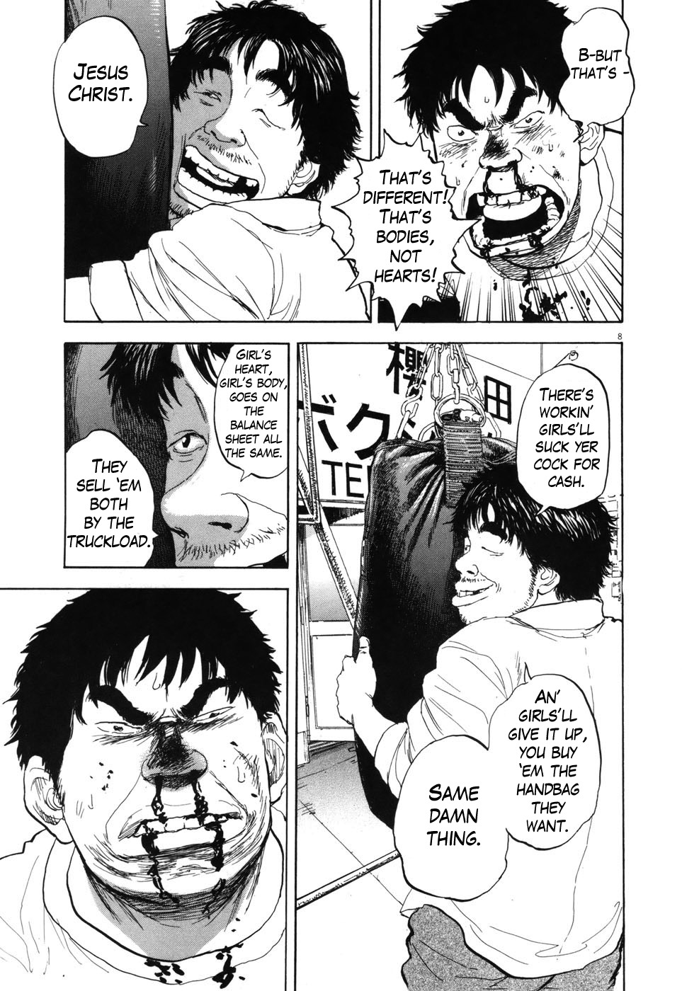 Boys on the Run Chapter 100 page 8 - Chapter 100: Love, Fight, Cash