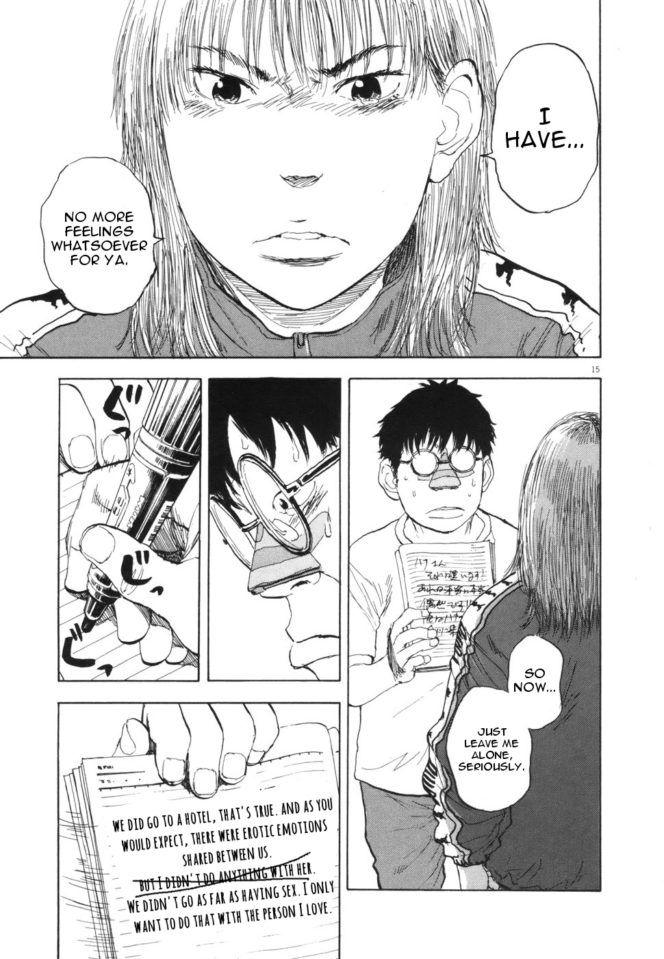 Boys on the Run Chapter 104 page 15 - Chapter 104: Lingering Affection