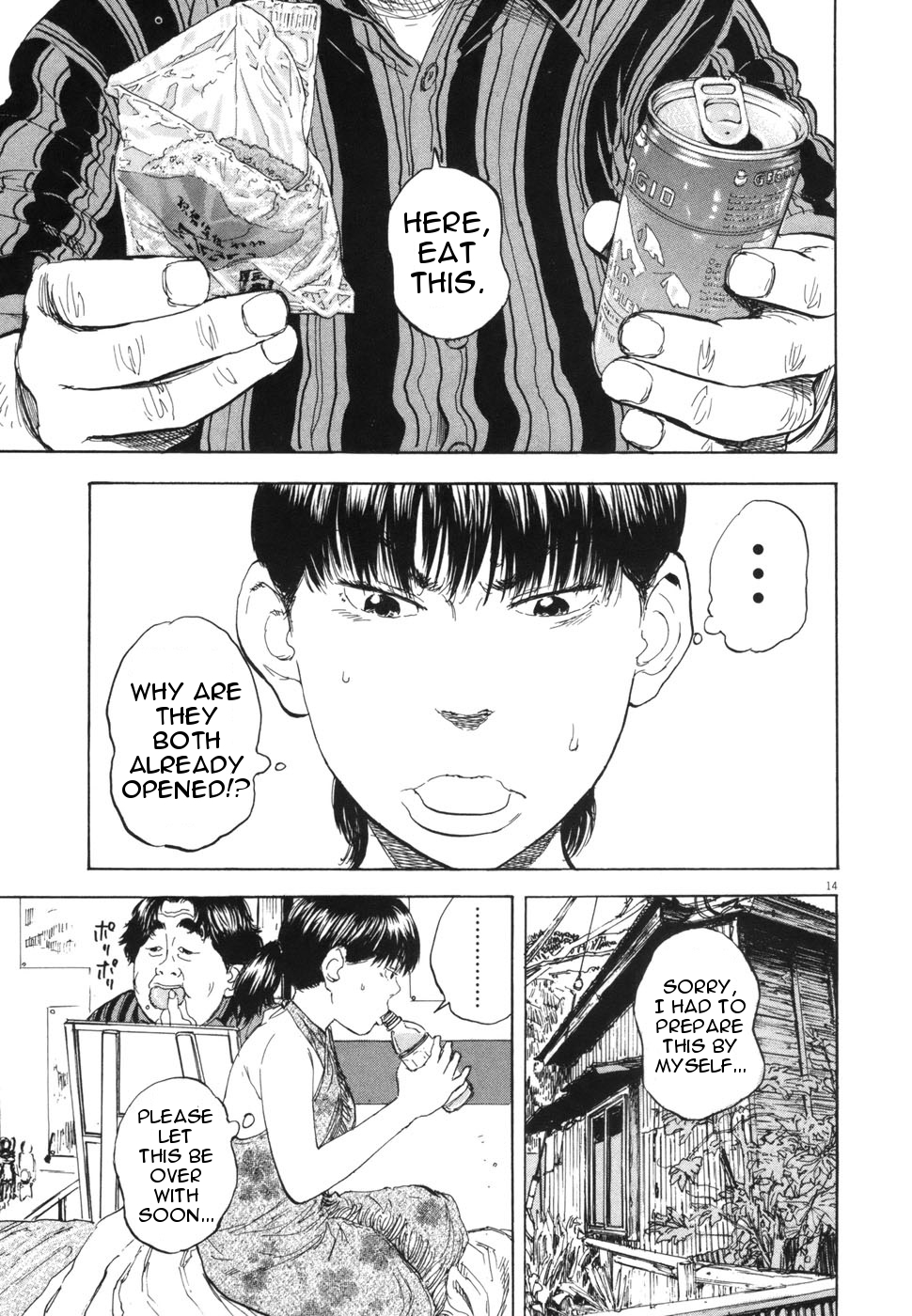 Boys on the Run Chapter 108 page 14 - Chapter 108: Rice Crackers, Coffee, Oolong Tea