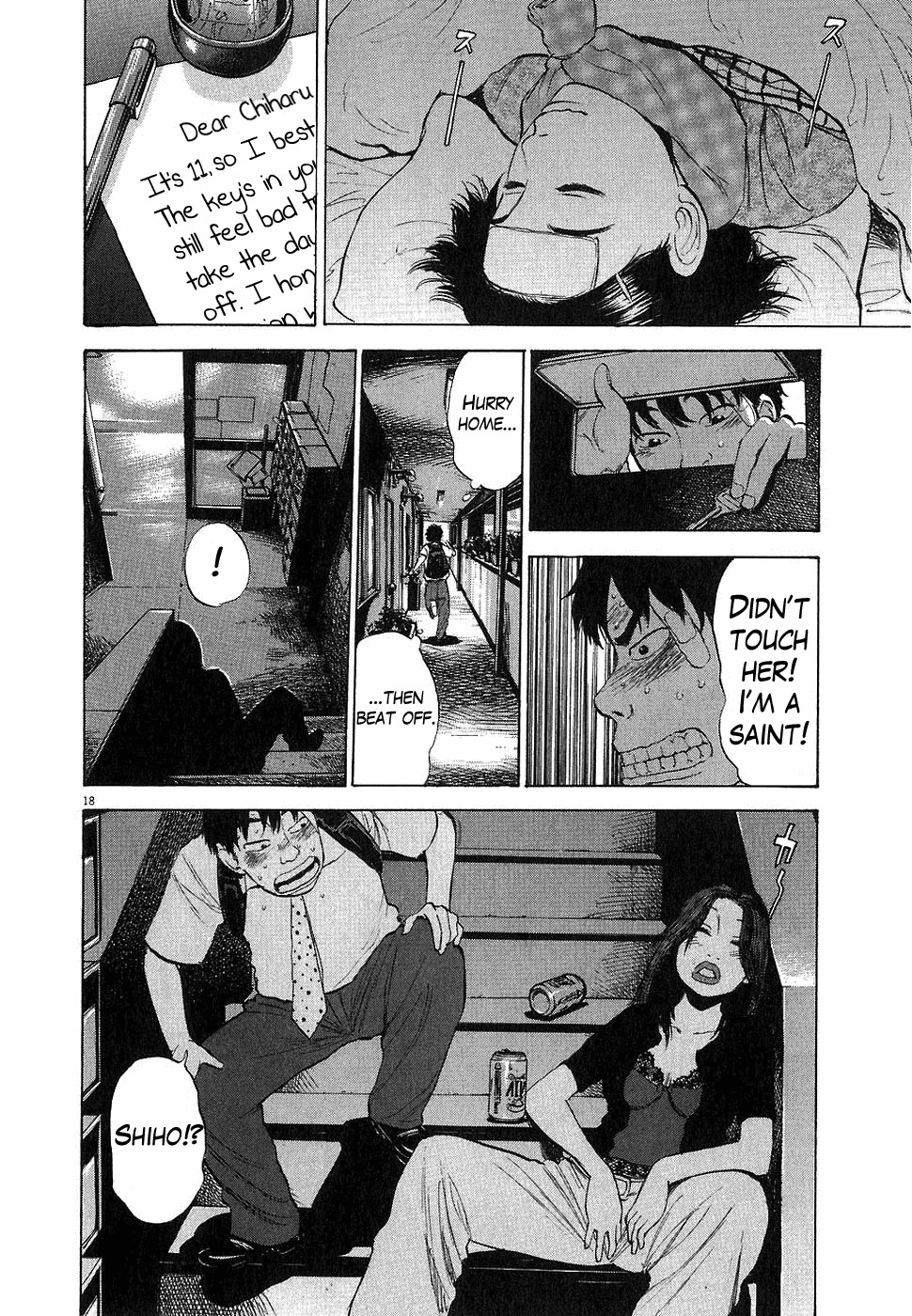 Boys on the Run Chapter 17 page 18 - Chapter 17: Sigh