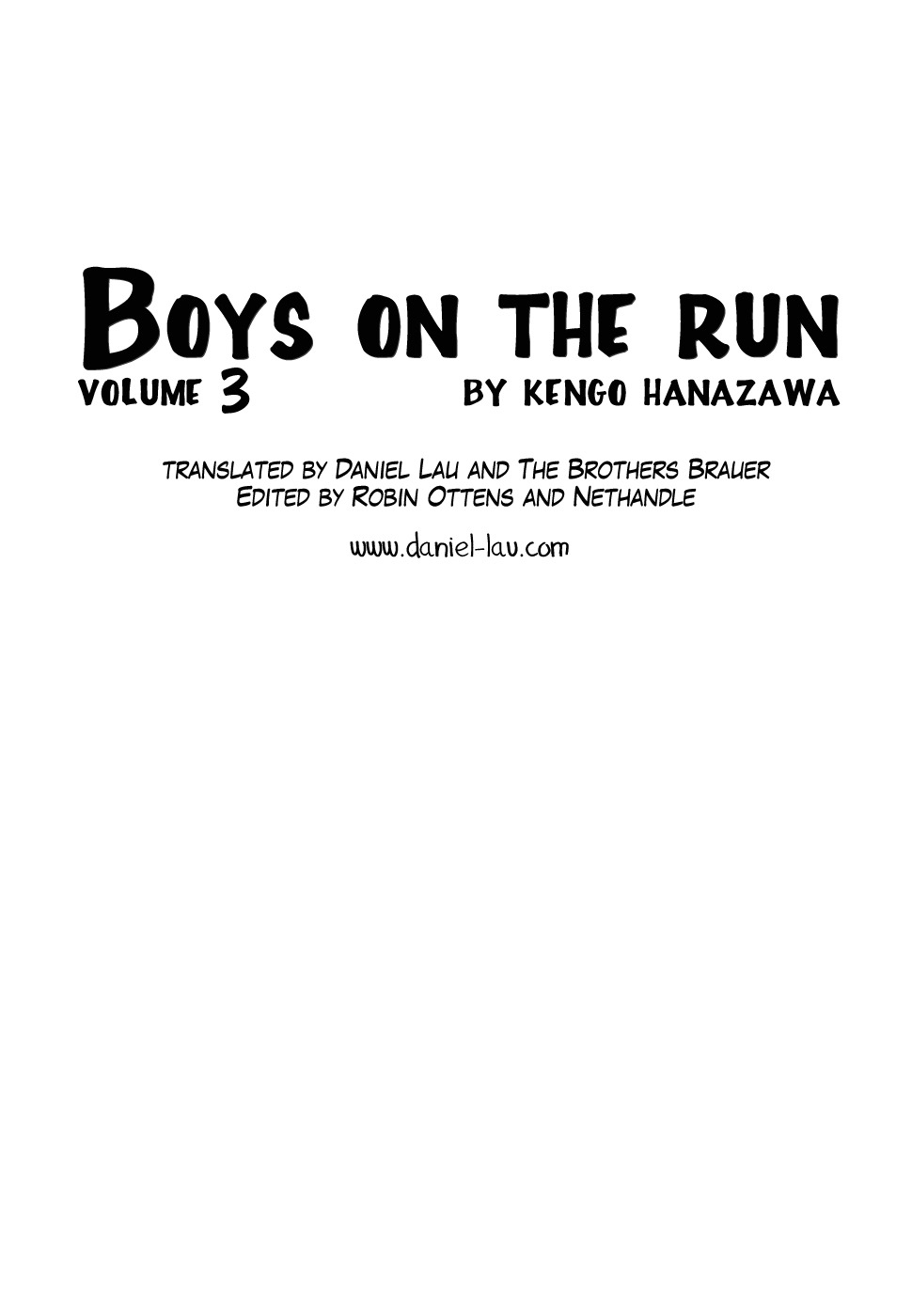 Boys on the Run Chapter 22 page 3 - Chapter 22: Pedestrian Paradise
