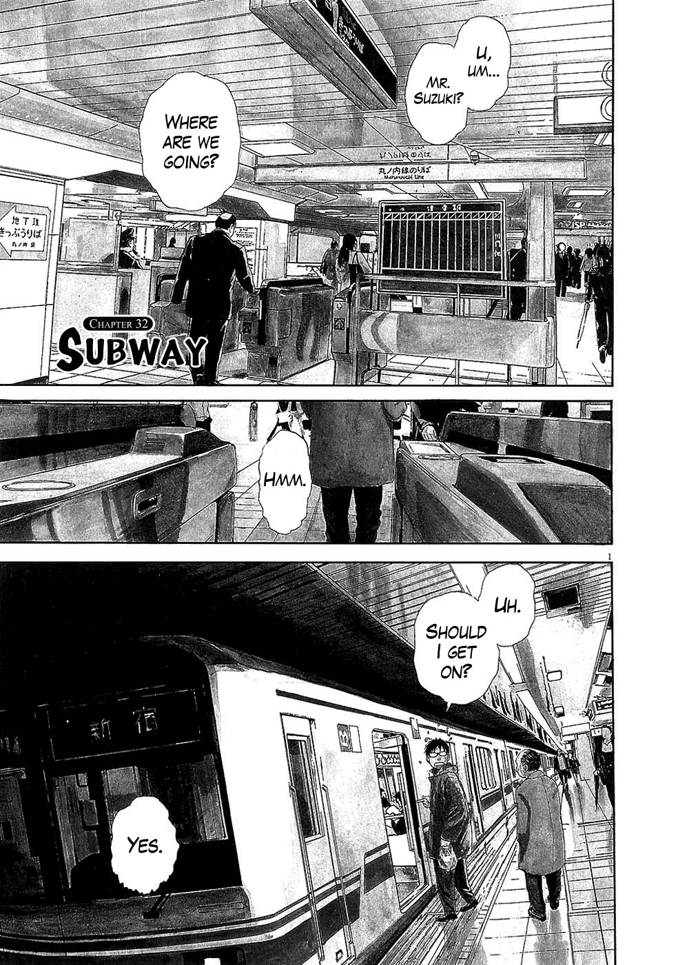 Boys on the Run Chapter 32 page 1 - Chapter 32: Subway