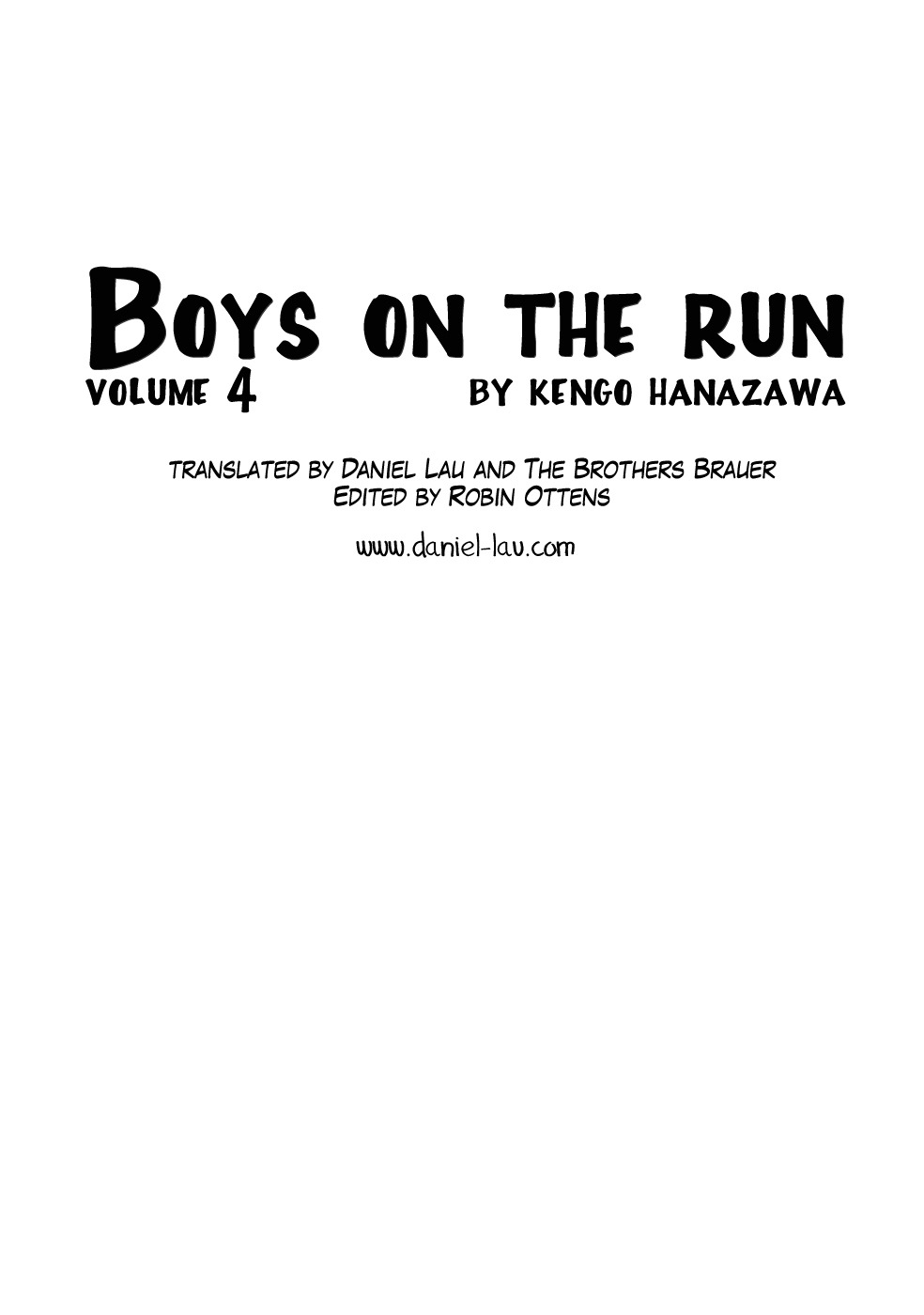 Boys on the Run Chapter 33 page 3 - Chapter 33: Kourakuen Hall