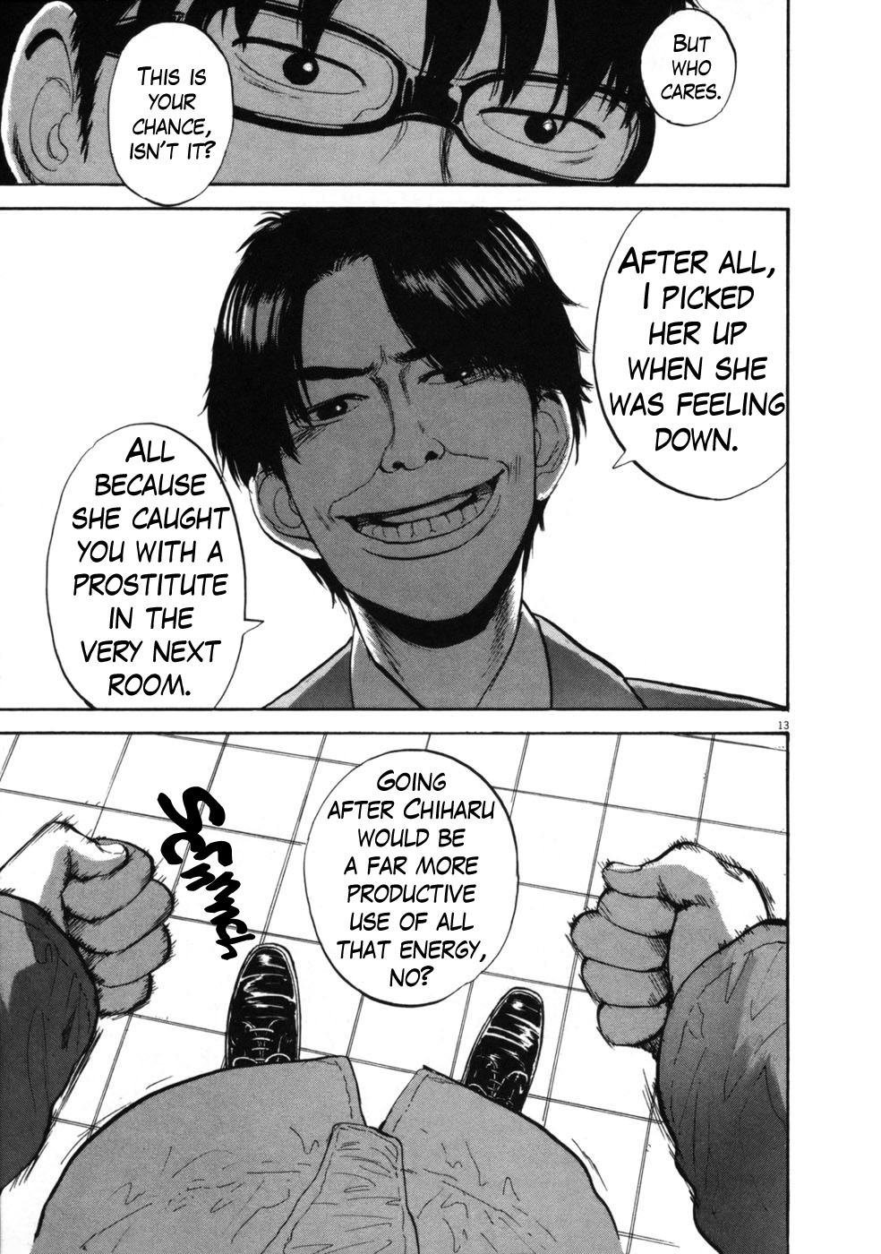 Boys on the Run Chapter 39 page 13 - Chapter 39: Salty