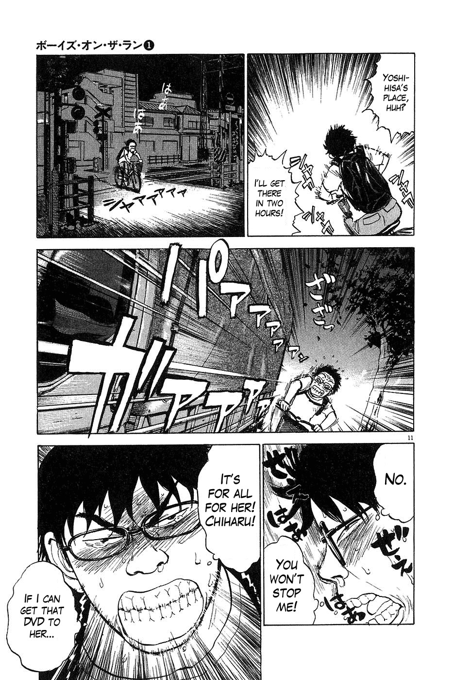 Boys on the Run Chapter 4 page 11 - Chapter 4: Run, Melos!