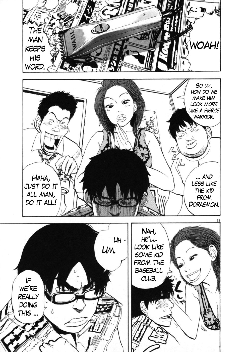 Boys on the Run Chapter 41 page 13 - Chapter 41: A Man's Man