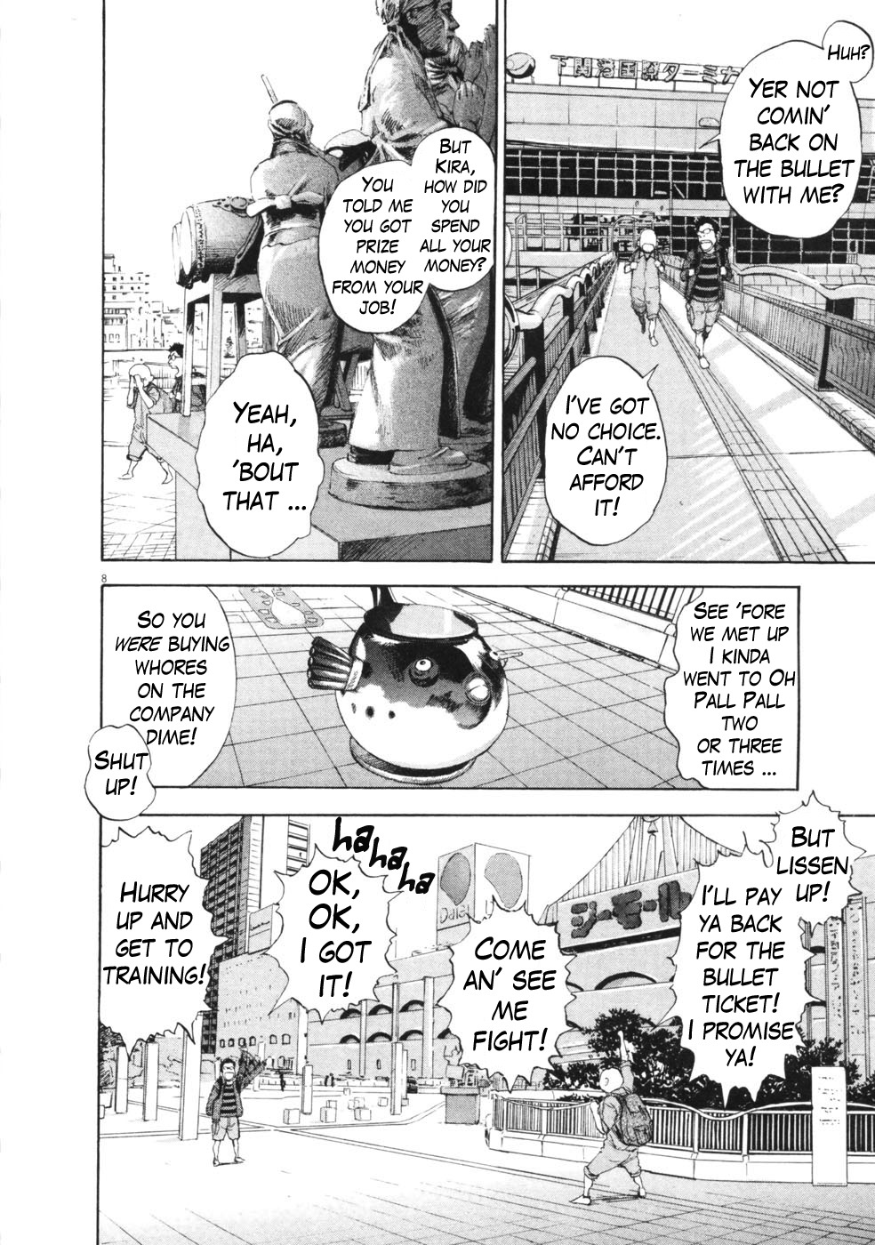 Boys on the Run Chapter 53 page 8 - Chapter 53: Wrong Side of the Tracks