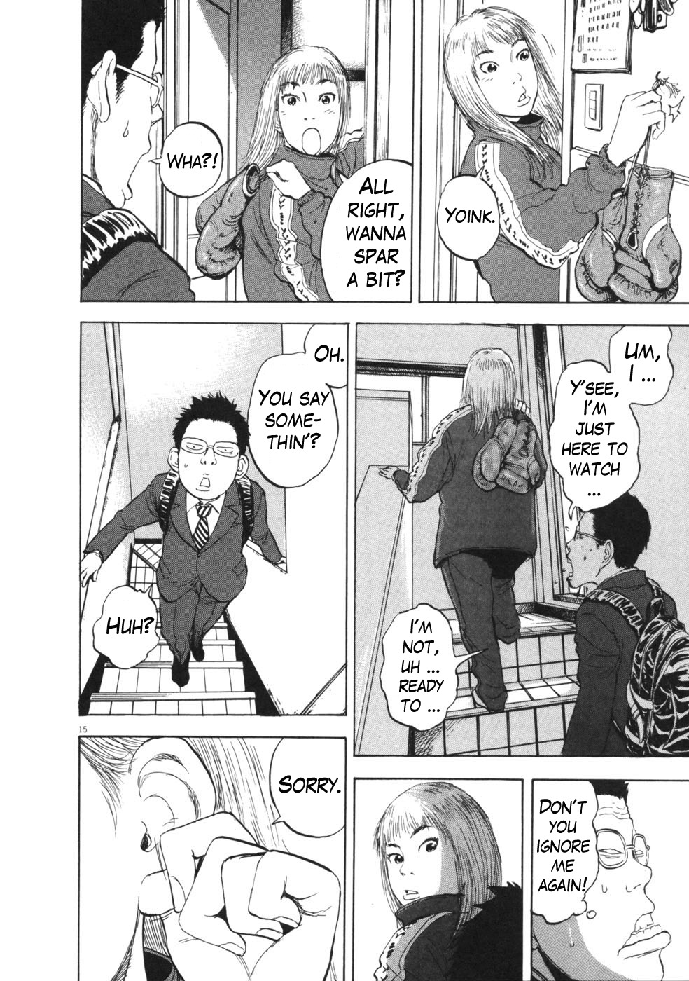 Boys on the Run Chapter 54 page 15 - Chapter 54: Sakurada Boxing