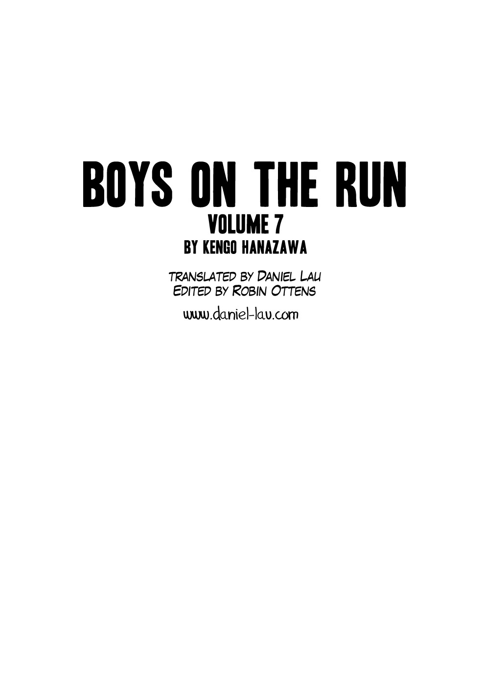 Boys on the Run Chapter 66 page 3 - Chapter 66: Touch