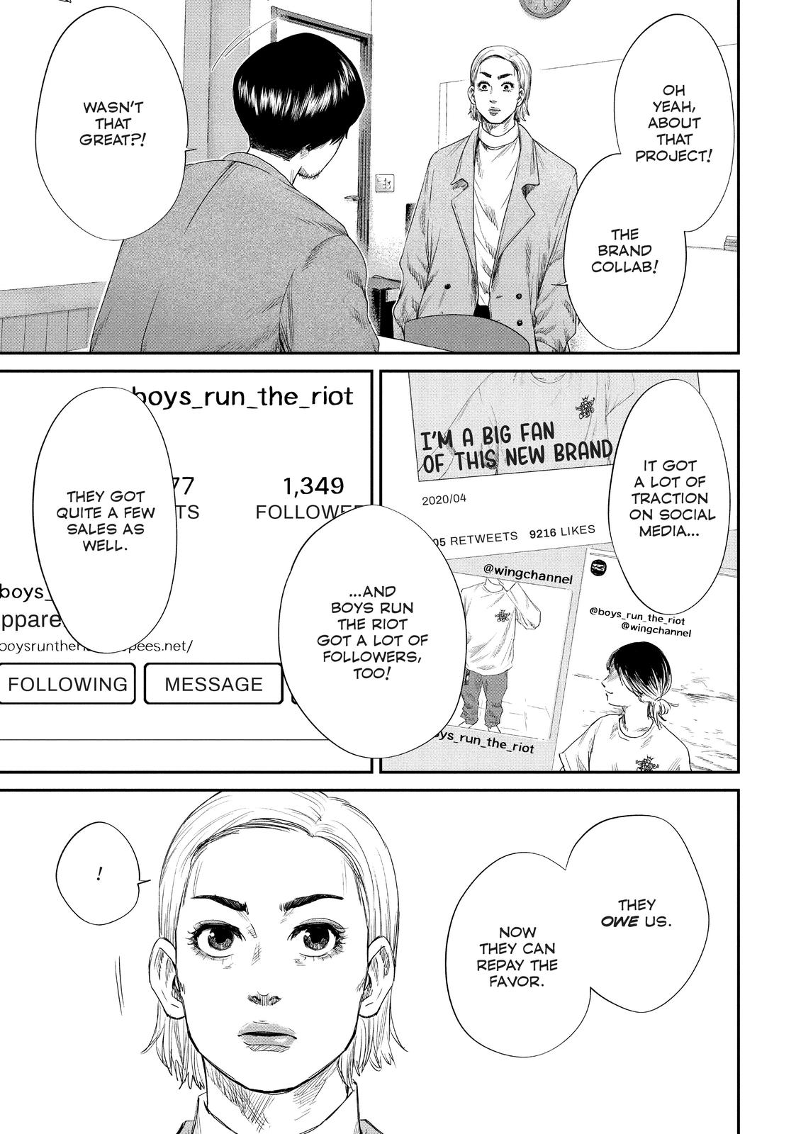 Boys Run the Riot Chapter 23 page 3 - Chapter 23