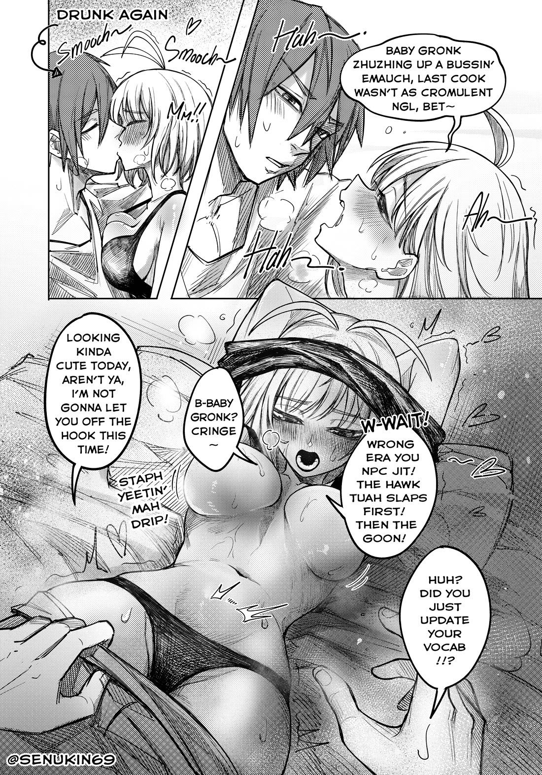 Brainrot Girlfriend Chapter 10.5 page 1 - Chapter 10.5: Wrong "era"