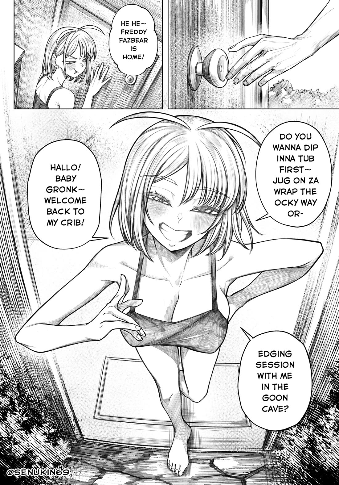 Brainrot Girlfriend Chapter 14 page 1 - Chapter 14: You're so skibidi~
