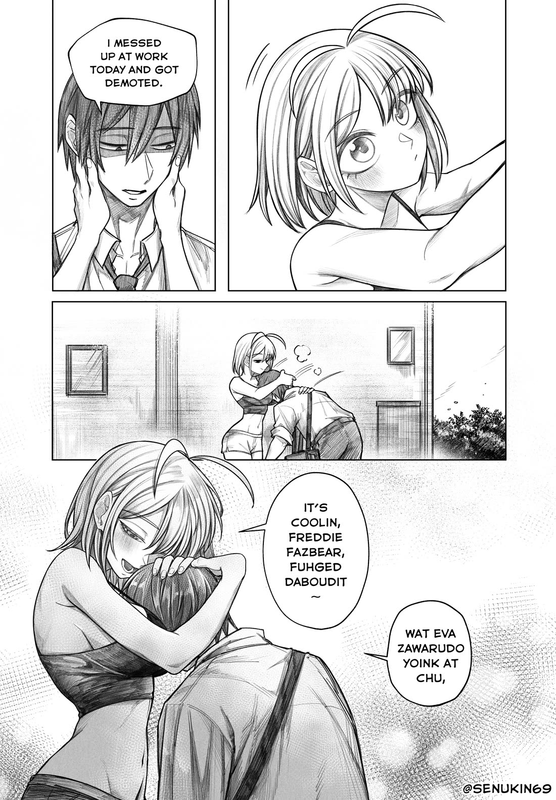 Brainrot Girlfriend Chapter 14 page 3 - Chapter 14: You're so skibidi~