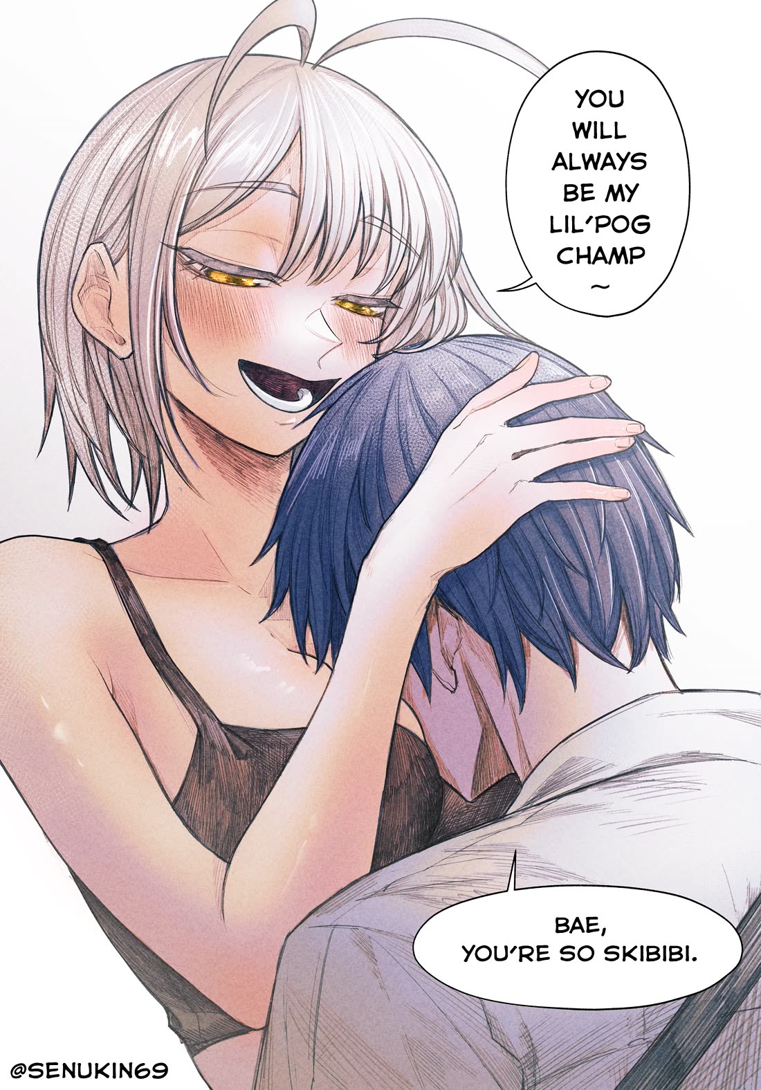 Brainrot Girlfriend Chapter 14 page 4 - Chapter 14: You're so skibidi~