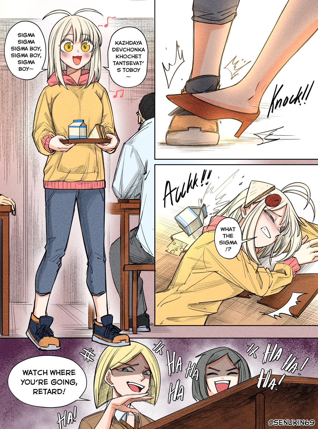 Brainrot Girlfriend Chapter 18 page 1 - Chapter 18: Sigma Boi