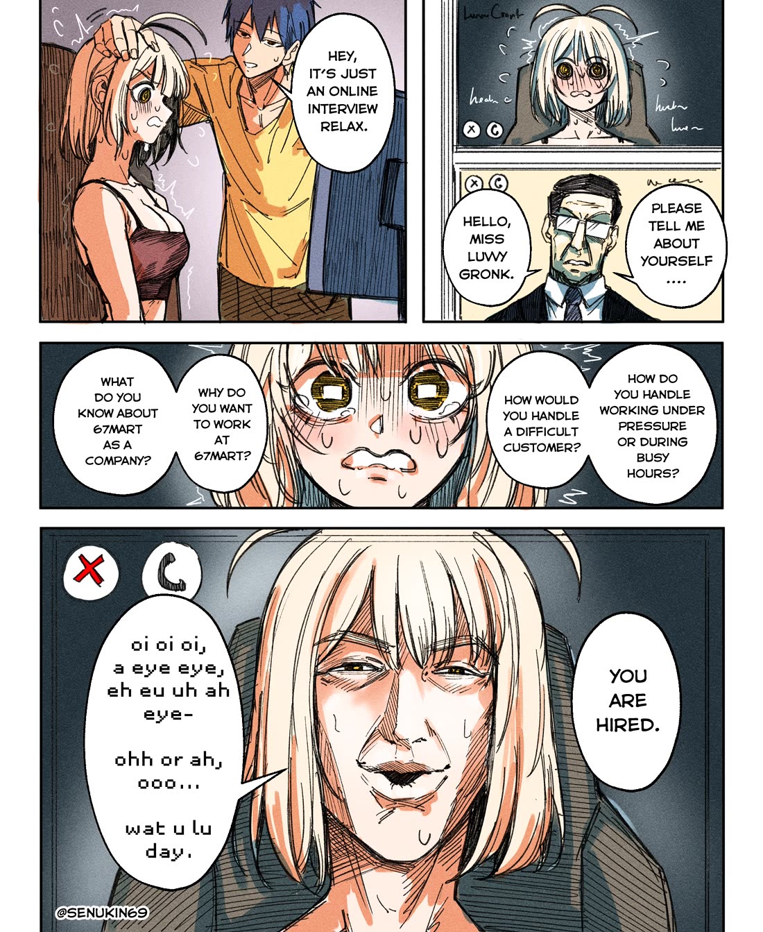 Brainrot Girlfriend Chapter 22: oi oi oi thumbnail