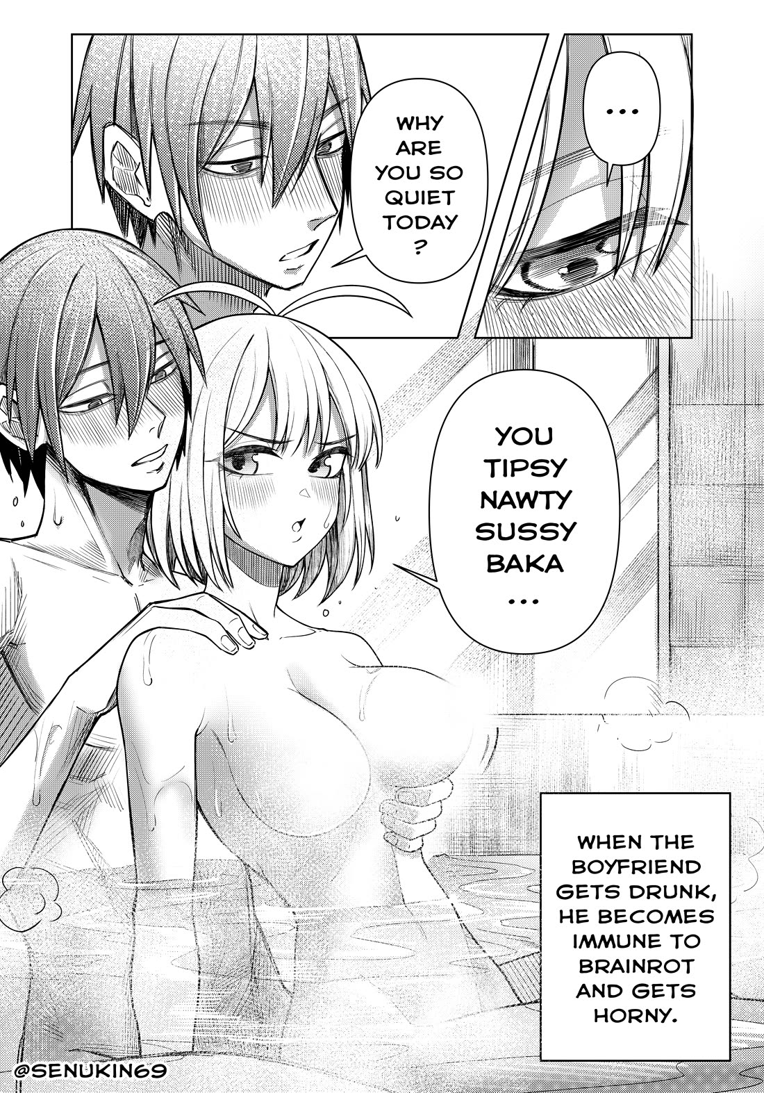 Brainrot Girlfriend Chapter 7.5 page 1 - Chapter 7.5: Extra: Immunity?