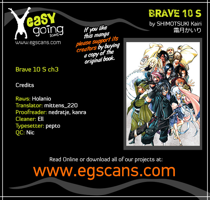 Brave 10 S Chapter 3.2 page 1 - Chapter 3 v2 : A Ten-Game Match