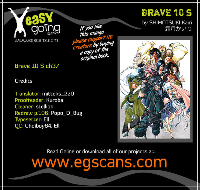 Brave 10 S Chapter 37 page 1 - Chapter 37
