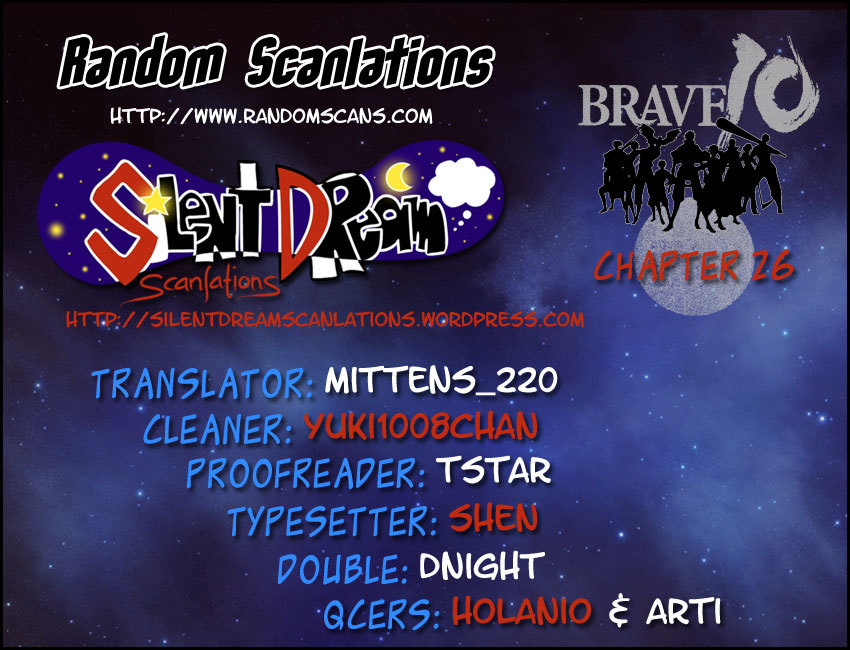 Brave 10 Chapter 26 page 1 - Chapter 26