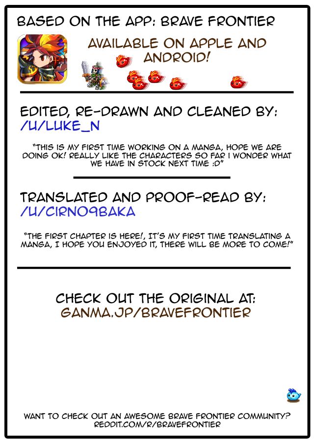 Brave Frontier - Haruto no Shoukan Nikki Chapter 1 page 11 - Chapter 1 : Chapter 1