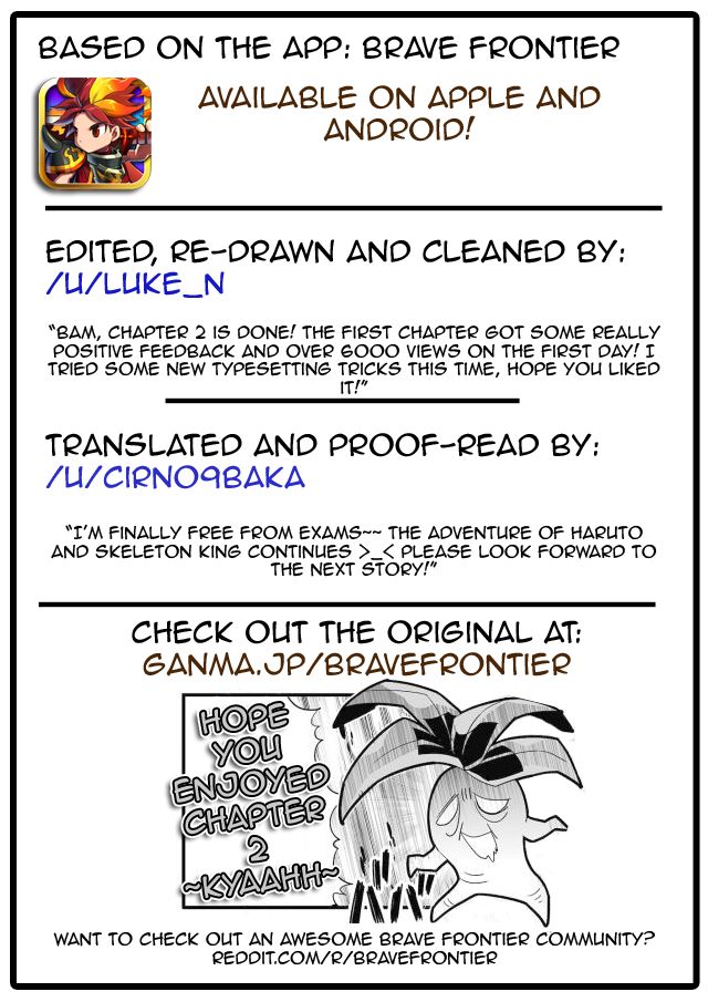 Brave Frontier - Haruto no Shoukan Nikki Chapter 2 page 9 - Chapter 2 : Chapter 2