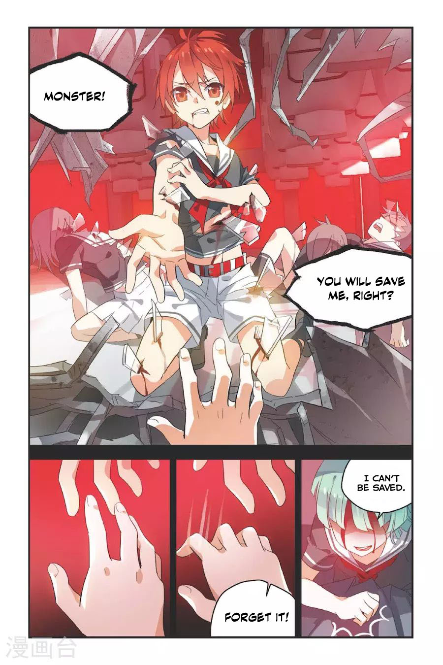 Brave Girl Chapter 11 page 20 - Chapter 11: A warm light in the middle of darkness