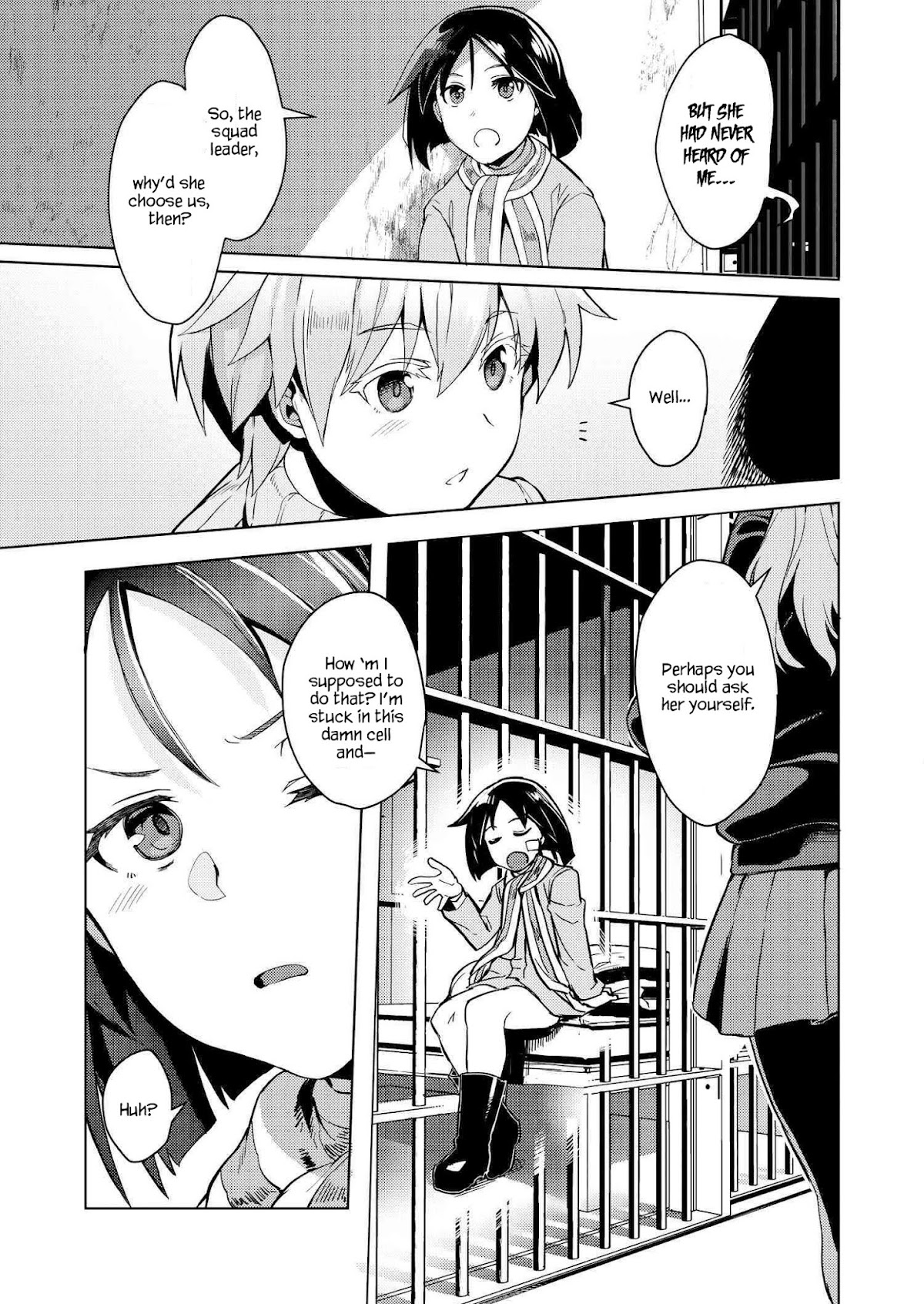 Brave Witches Prequel: The Vast Land of Orussia Chapter 1 page 15 - Chapter 1: 3 people in the cage