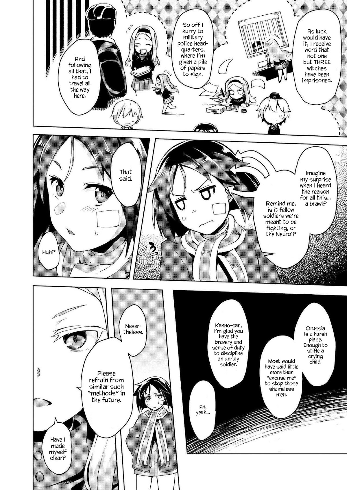 Brave Witches Prequel: The Vast Land of Orussia Chapter 1 page 18 - Chapter 1: 3 people in the cage