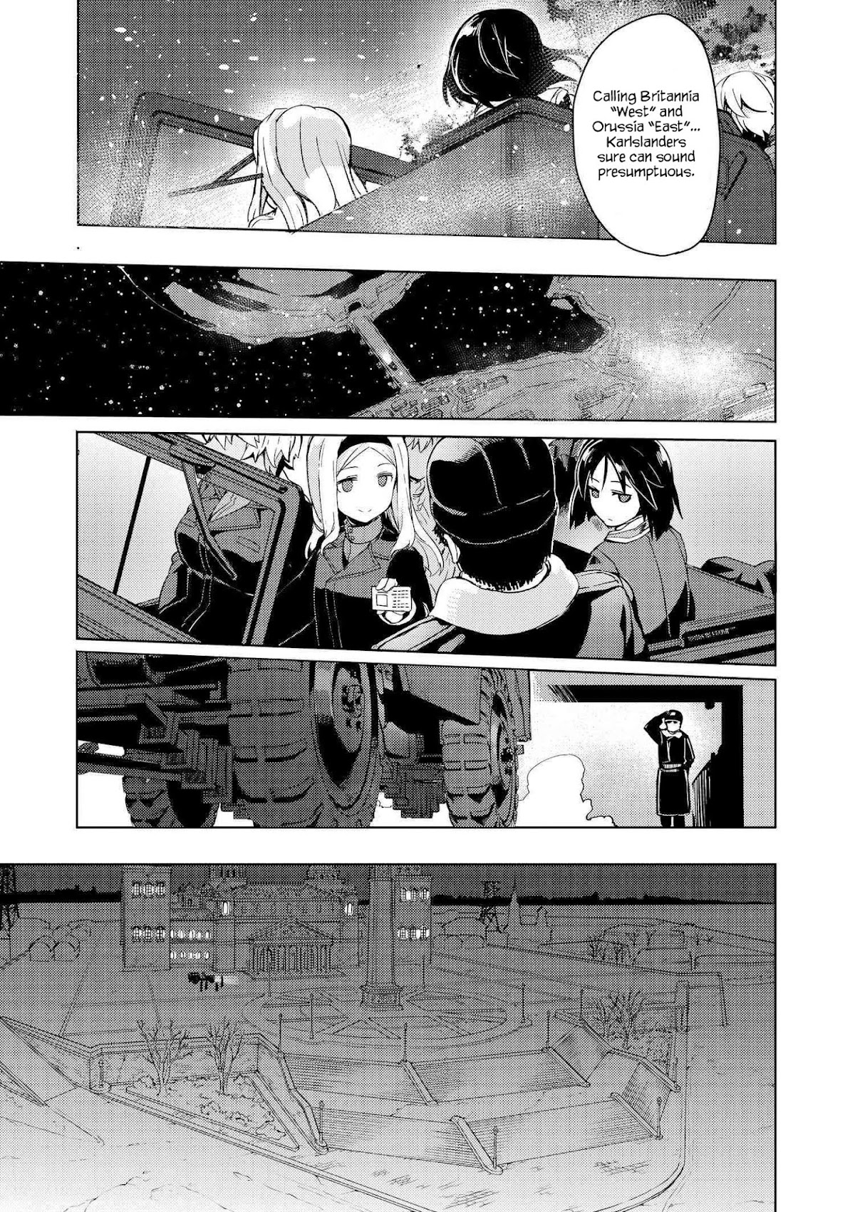 Brave Witches Prequel: The Vast Land of Orussia Chapter 1 page 21 - Chapter 1: 3 people in the cage