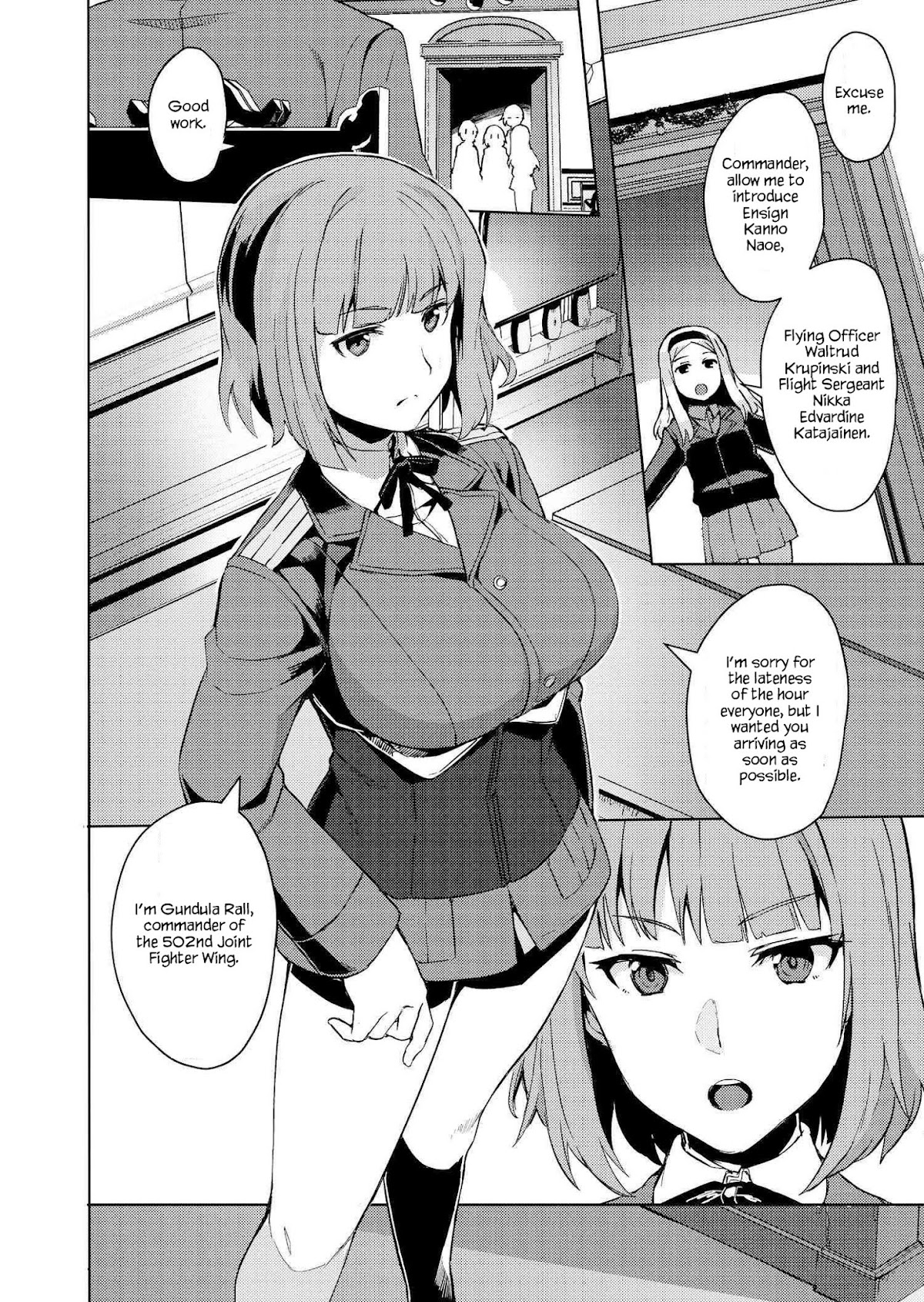 Brave Witches Prequel: The Vast Land of Orussia Chapter 1 page 22 - Chapter 1: 3 people in the cage