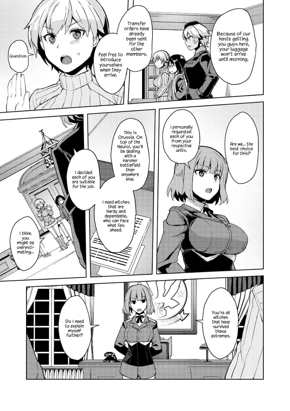 Brave Witches Prequel: The Vast Land of Orussia Chapter 1 page 23 - Chapter 1: 3 people in the cage