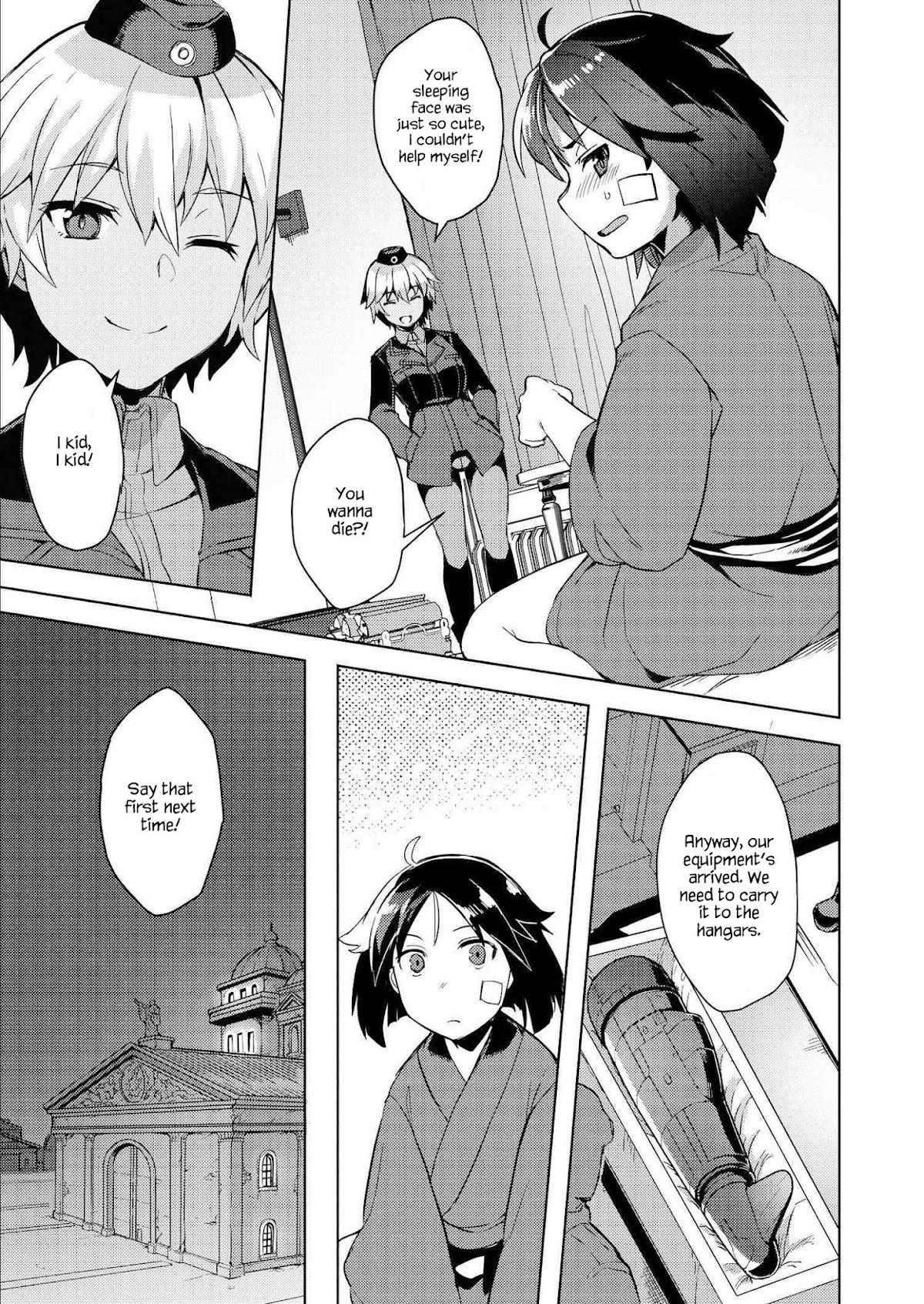 Brave Witches Prequel: The Vast Land of Orussia Chapter 1 page 27 - Chapter 1: 3 people in the cage